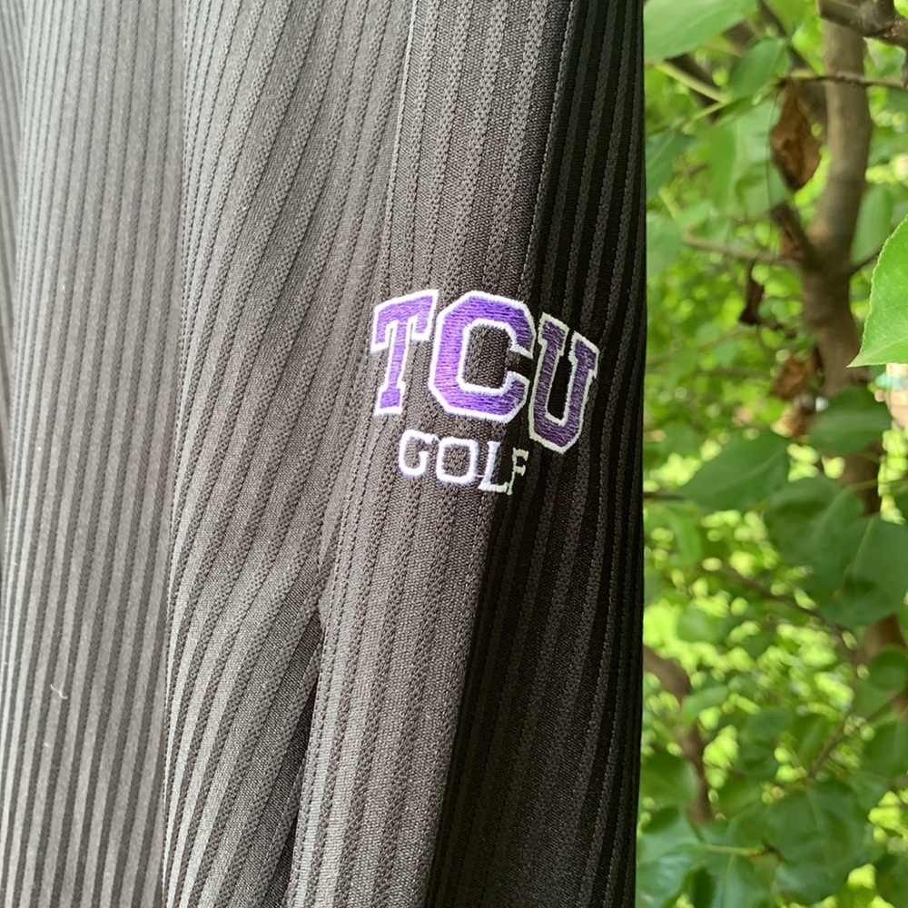 TCU "PING" performance collection Golf Logo Long Sleeve shirt